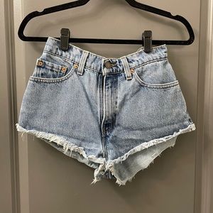 Levi’s Cheeky Denim Shorts